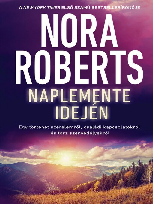 Title details for Naplemente idején by Nora Roberts - Available